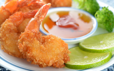 Pina Colada Shrimp with Pineapple Chipotle Dipping Sauce