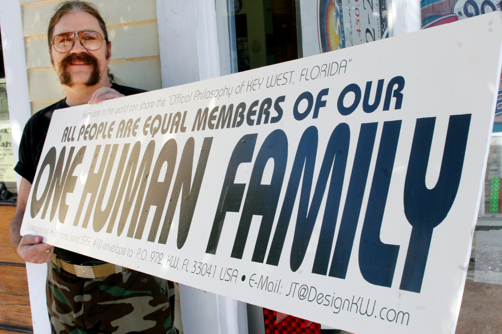 Jt Human Family Sign