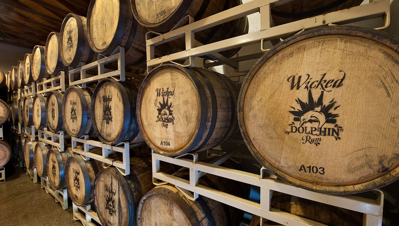 Rum barrel room