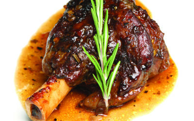 Braised Lamb Shanks with Rosemary
