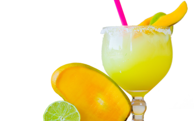Bottoms Up! Try this tasty tropical Mango Margarita