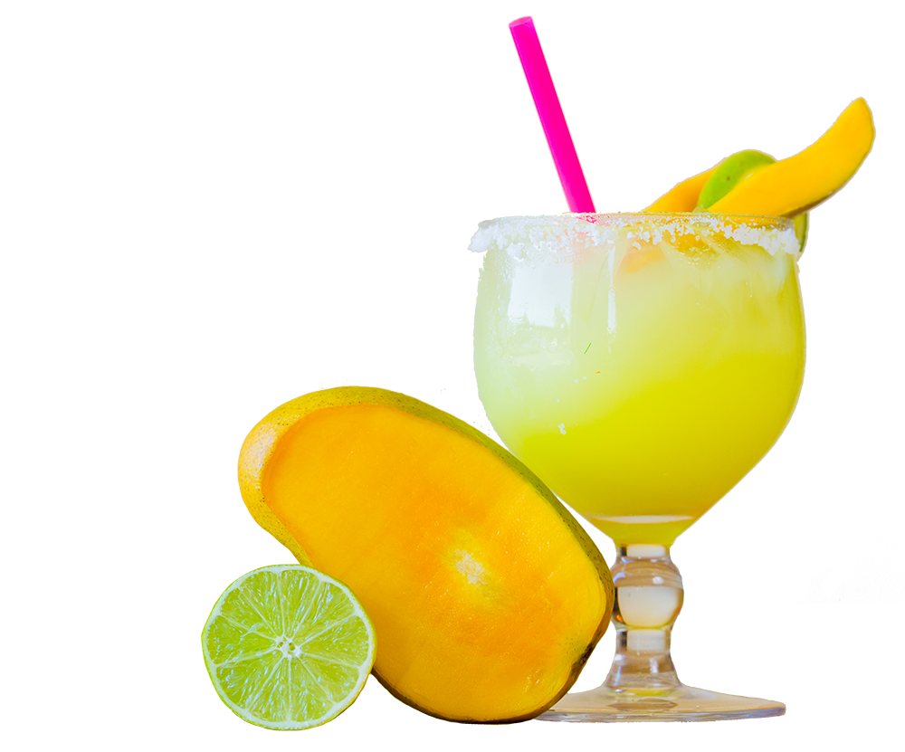 Bottoms Up! Try this tasty tropical Mango Margarita