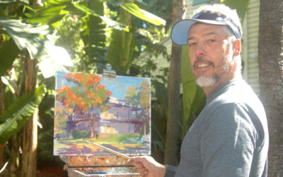 Florida Keys Cover Boy –  Master Impressionist John Clayton