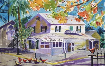 It All Began As A “Clothesline Art Show” – Key West’s Old Island Days Art Festival