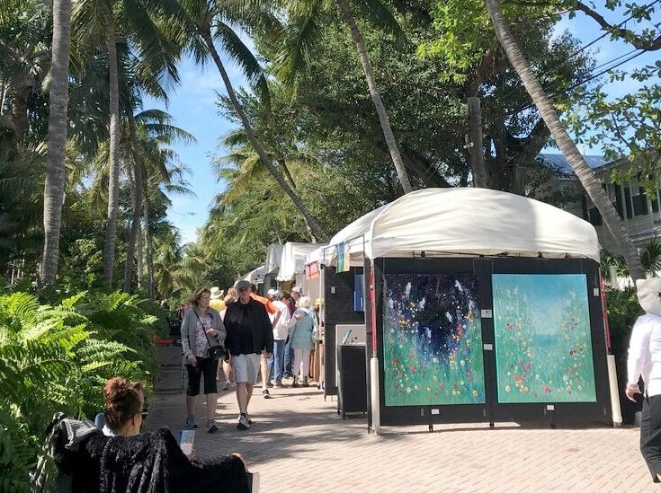 It All Began With A Couple of Clothespins.  The Key West Art & Craft Festival Celebrates 59 Years