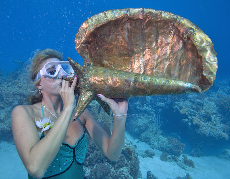 Underwater music festival