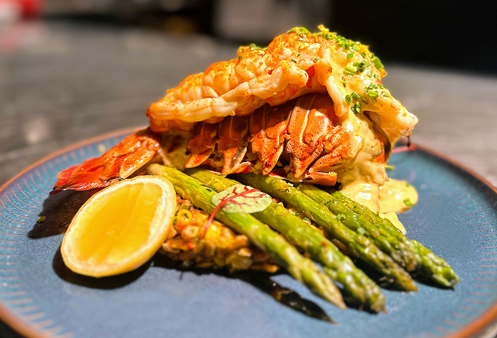 Key Lime Roasted Florida Lobster Tail  From Key West’s Acclaimed  Tavern N’ Town