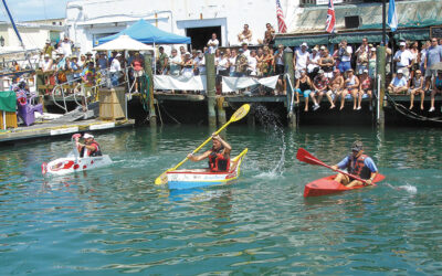 Plywood, Two-By-Fours & A Roll Of Duct Tape – Schooner Wharf’s Wacky Minimal Regatta