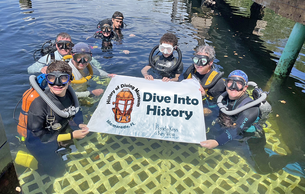 2023 Vintage Dive Day Banner