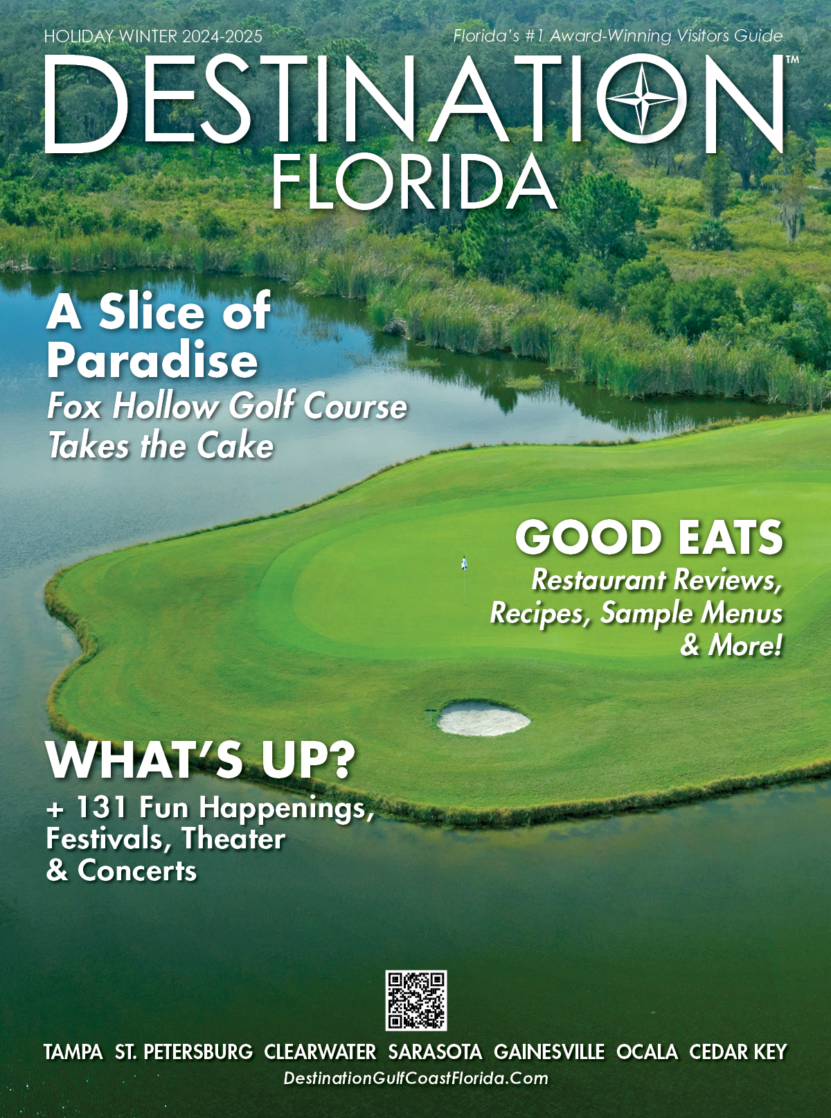 Destination Gulf Coast Florida Holiday Winter 24-25 cover