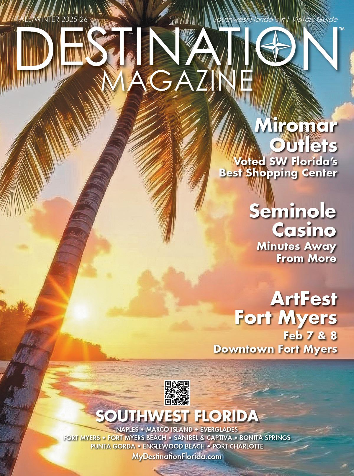 Destination Magazine FALL Winter 2025-26 cover