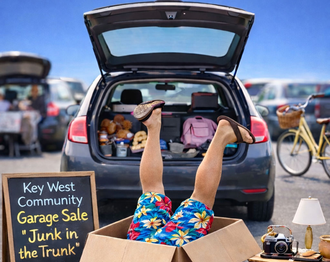Junk in the Trunk! Key West’s Community Garage Sale — Conch Republic Edition